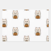 Papier cadeau Set Halloween / Pomeranian (Devant)