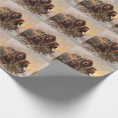 Papier Cadeau Setter irlandais (Coin)