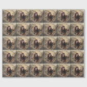 Papier Cadeau Setter Irlandais (Plat)