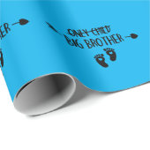 Papier Cadeau Seulement les enfants traversent maintenant Big Br (Coin rond)