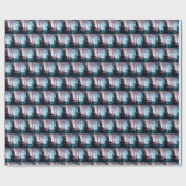 Papier Cadeau SF Futuristic City 2 (Plat)