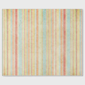 Papier Cadeau Shabby Stripes (Plat)