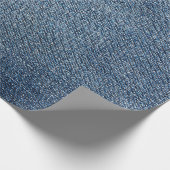 Papier Cadeau Shabby texture denim pour arrière - plan. Jeans bl (Coin)