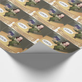 Papier Cadeau Shakespeare Prend Selfie Drôle (Coin)