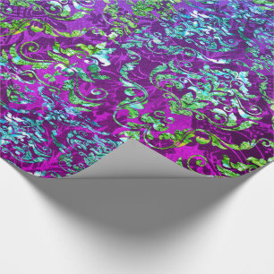 Papier Cadeau Shallipare Multiflotte Royal Baroque Damas