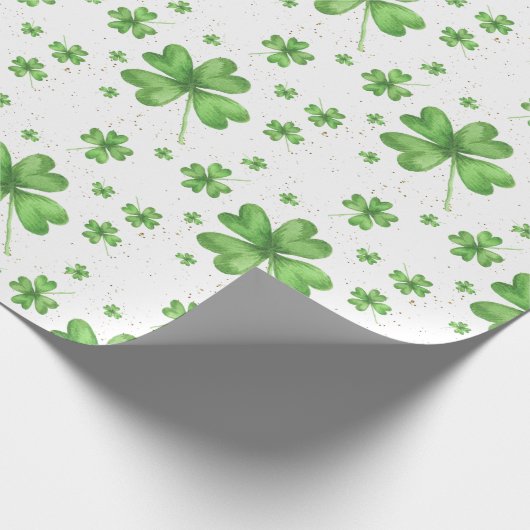 Papier Cadeau Shamrock (Coin)