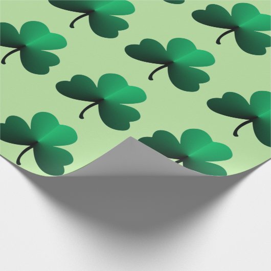 Papier Cadeau Shamrock (Coin)