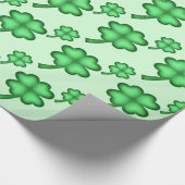Papier Cadeau Shamrocks (Coin)
