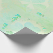 Papier Cadeau Shamrocks bruyants (Coin)