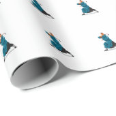 Papier Cadeau shaolin (Coin rond)