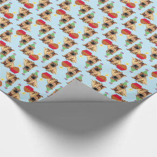 Papier Cadeau Shar-Pei chinois de Cupcake