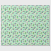 Papier Cadeau Shark Wrapping Paper in Green (Plat)