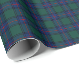 Papier Cadeau Shaw Clan Tartan
