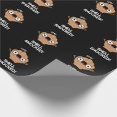 Papier Cadeau Shell Shocky Funny Seashell Pun Dark BG (Coin)