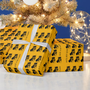 Papier Cadeau Shiba Inu Chien chinois Année 2018 G Papier d'enve