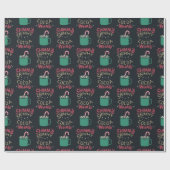 Papier Cadeau Shimmy Shimmy Cocaca Motif de Noël (Plat)