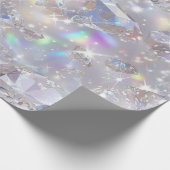 Papier Cadeau Shiny Clear Diamonds  (Coin)