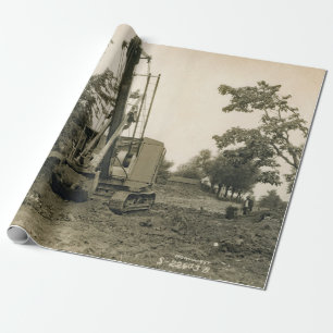 Papier Cadeau SHOVEL OPÉRATEUR DE CRANE DU Génie du Nord-Ouest 7
