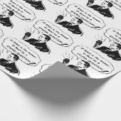 Papier Cadeau Si Biden est la réponse comique (Coin)