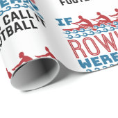 Papier Cadeau Si le rame était facile, ils appelleraient si le f (Coin rond)