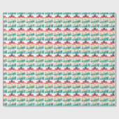 Papier Cadeau Si tu le revends je le saurai (Plat)