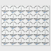 Papier Cadeau Si vous n'aimez pas le congé de Jiu Jitsu de (Plat)