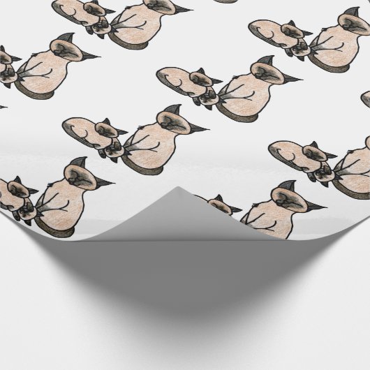 Papier Cadeau Siamese (Coin)