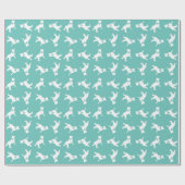 Papier Cadeau Sibérie Husky Chien Chien Chien Chiot Malamut (Plat)