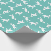 Papier Cadeau Sibérie Husky Chien Chien Chien Chiot Malamut (Coin)