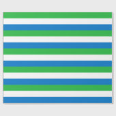Papier Cadeau Sierra Leone Flag (Plat)