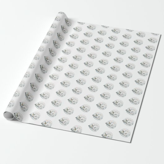 Papier Cadeau Sieste de chat (Déroulé)
