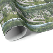 Papier Cadeau Sieveringer Friedhof (Coin rond)