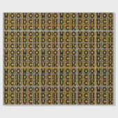 Papier Cadeau Siffleux, Marmotte (Plat)