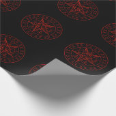Papier Cadeau Sigil de lune triple de Baphomet et sigil de (Coin)