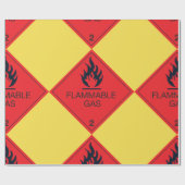 Papier Cadeau Signal d'avertissement de danger Étiquette de la s (Plat)