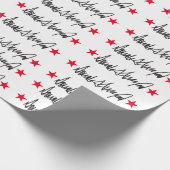 Papier Cadeau Signature Trump (Coin)