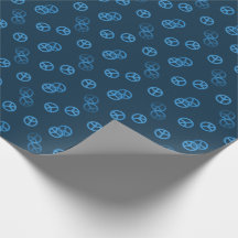 SIGNE Bleu DE LA Paix Motif