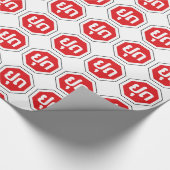 Papier Cadeau SIGNE D'ARRÊT DE LA CIRCULATION AU Laos ⚠ YOOT en (Coin)