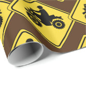 Papier Cadeau SIGNE DE BOUGEON ATV Thunder_Cove (Coin rond)