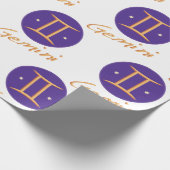 Papier Cadeau Signe Gemini (Coin)