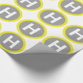 Papier Cadeau SIGNE Helipad (Coin)