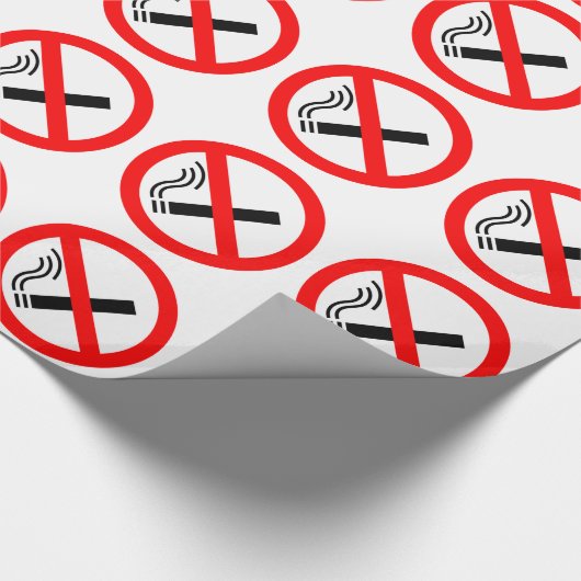 Papier Cadeau Signe NO Smoking - Signal UK (Coin)
