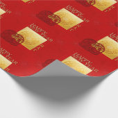 Papier Cadeau Signes Zodiac Rat Papercut Chine Année 2020 WP (Coin)