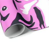 Papier Cadeau Silhouette (Coin rond)