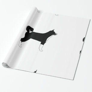 Papier Cadeau Silhouette de couleur de KBD