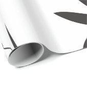 Papier Cadeau Silhouette de la souris (Coin rond)