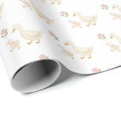 Papier Cadeau Silly Goose (Coin rond)