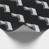 Papier Cadeau Silver Bars Wrapping Paper (Coin)