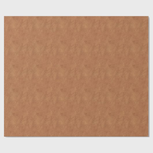 Papier Cadeau Simili cuir Brown (Plat)