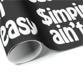 Papier Cadeau Simpin' Ain't Easy (Coin rond)